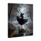 Stupell Industries Witch in Moonlit Forest Canvas By Jo Moulton